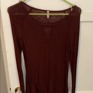 Free people intimate shirt